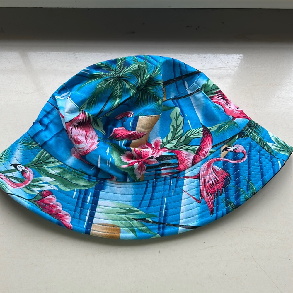 Hawaiian Flamingo Bucket Hat